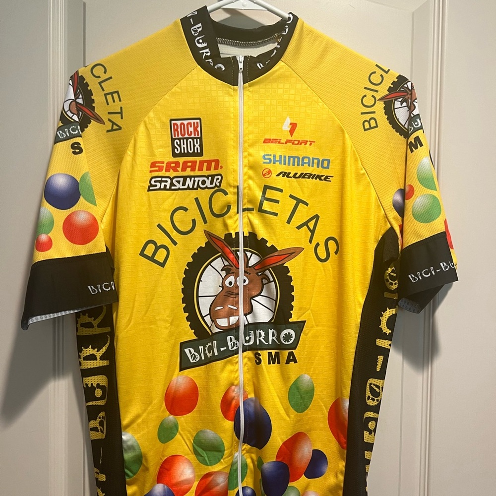 Very colorful and unique Cycling jersey purchased in Mexico